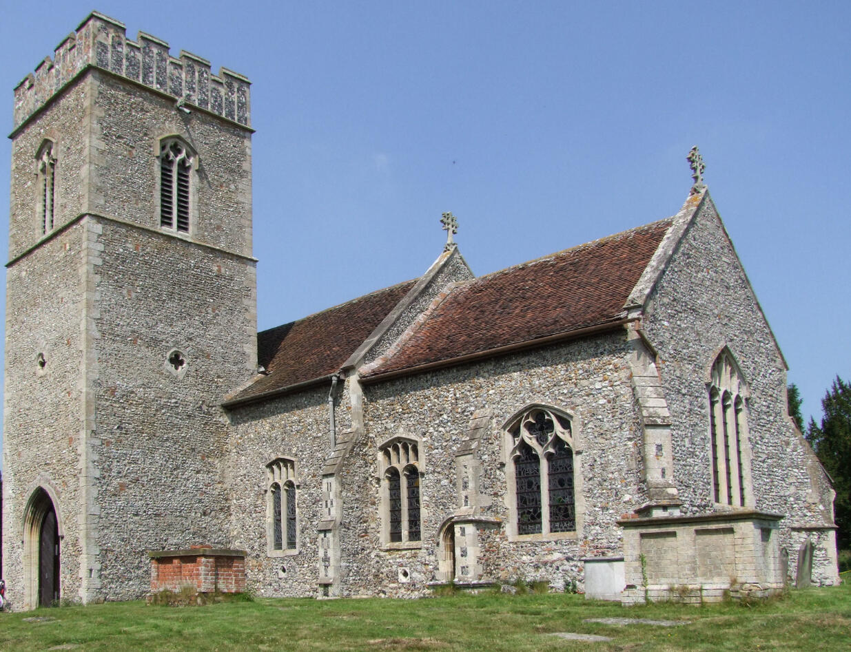 St Botolph’s church in Burgh, East Suffolk
